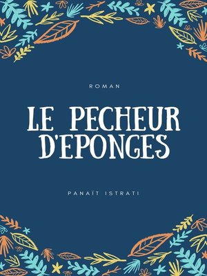 cover image of Le Pêcheur d'éponges
